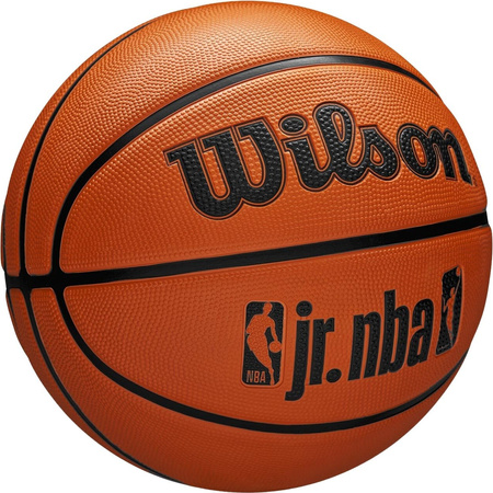 Piłka do koszykówki koszykowa Wilson JR NBA Fam Logo pomarańczowa WZ3013001XB6