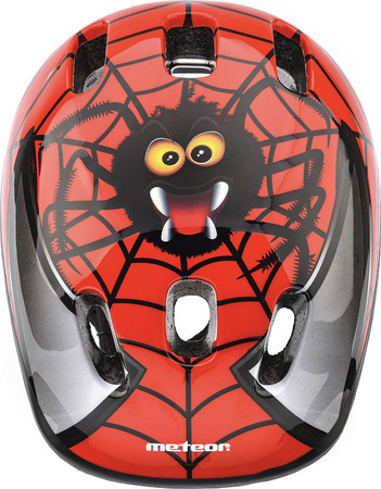 Kask rowerowy na rolki deskorolkę Meteor KS06 Spider rozmiar XS 44-48cm