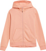 Bluza dla dziewczynki 4F brzoskwiniowa 4FJSS23TSWSF216 65S