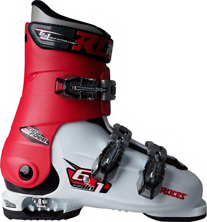 Buty narciarskie Roces Idea Free biało-czerwono-czarne 450492 15
