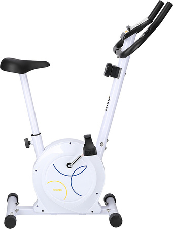Rower treningowy stacjonarny magnetyczny One Fitness RM8740 biały