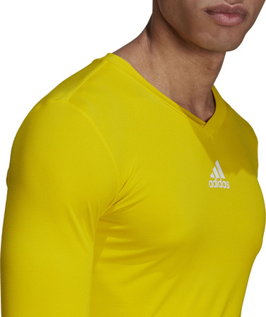 Koszulka męska adidas Team Base Tee żółta GN7506