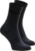 Męskie skarpety za kostkę Hi-tec Chiro 3 pary 88453-dk Gr M/blk dark grey melange/black rozmiar 36-39