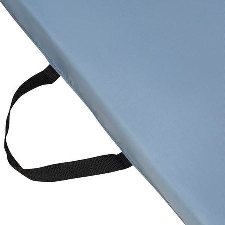 Materac gimnastyczny składany Hms Premium MGS02 1800x600 mm szary