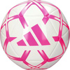 Piłka nożna adidas Starlancer Club biało-różowa IP1646