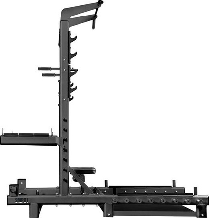 Stojak multifunkcyjny z platformą do podnoszenia ciężarów i hip thrust commercial HMS SMP01