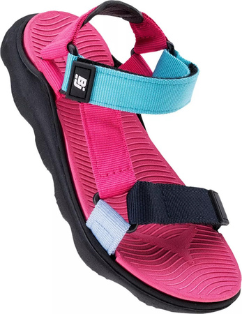 Sandały trekkingowe turystyczne dziecięce Bejo Mileri Jrg czarno-różowe rozmiar 33