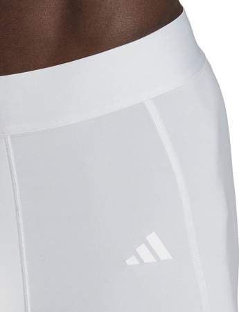 Spodenki męskie adidas Techfit Aeroready Short Tights białe HP0611