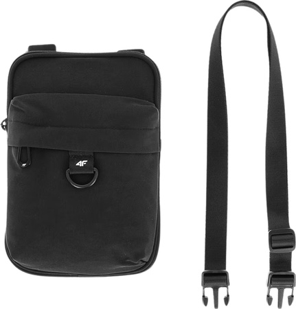 Torebka saszetka na ramię 4F U074 czarna 4FWSS25APOUU074 20S