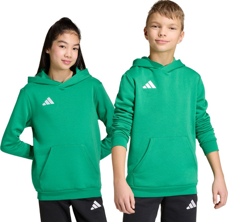Bluza dla dzieci adidas Entrada 26 Hoody zielona JZ6563