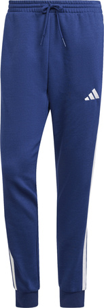 Spodnie męskie adidas Essentials 3-Stripes Fleece niebieskie JD1859