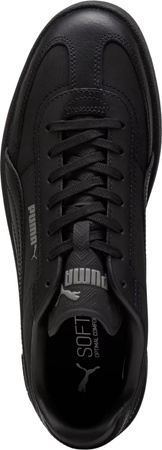 Buty męskie młodzieżowe damskie Puma Club II Era L czarne 402684 01