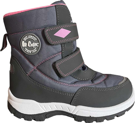 Buty dziecięce Lee Cooper szare LCJ-23-44-1993K