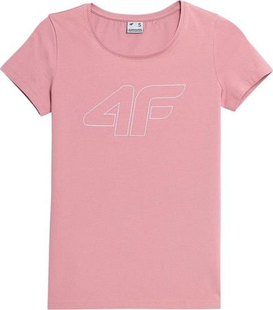 Koszulka damska 4F jasny róż H4L22 TSD353 56S