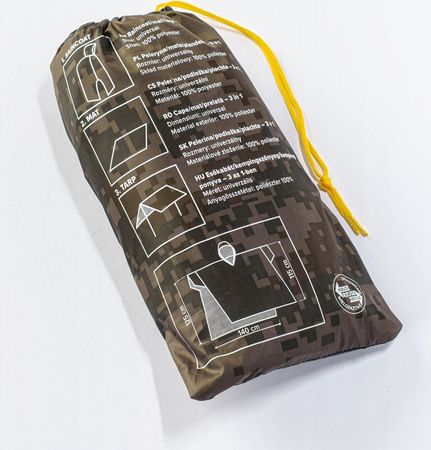 Ponczo Poncho peleryna płaszcz przeciwdeszczowy Magnum Tundra