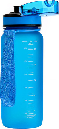 Bidon Meteor 650 ml niebieski 74578