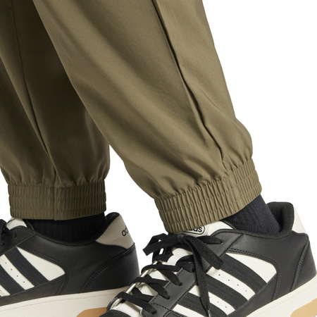 Spodnie męskie adidas Essentials Small Logo Cargo oliwkowe JD1824