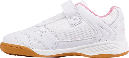 Buty sportowe szkolne miejskie dziecięce Kappa Damba K biało-różowe 260765K 1021