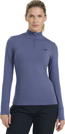 Bluza termoaktywna damska 4F F098 denim 4FWAW25UBRUF098 32S