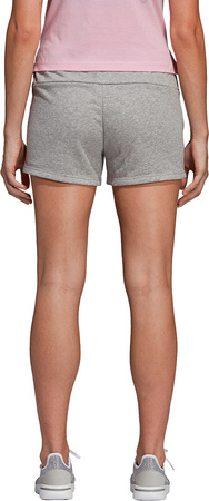 Spodenki damskie adidas Essentials Solid szare DU0675