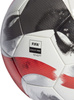 Piłka nożna adidas Tiro Pro biało-szaro-czerwona HT2428