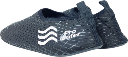 Buty do wody plażowe koralowce ProWater czarne PRO-24-48-054M