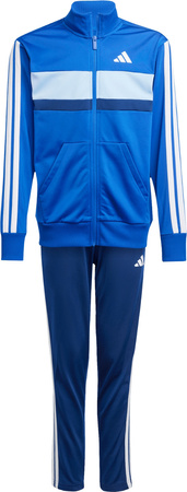 Dres dla dzieci adidas Seasonal Essentials Tiberio 3-Stripes niebieski JC7518
