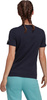 Koszulka damska adidas Essentials Slim Logo granatowa H07833