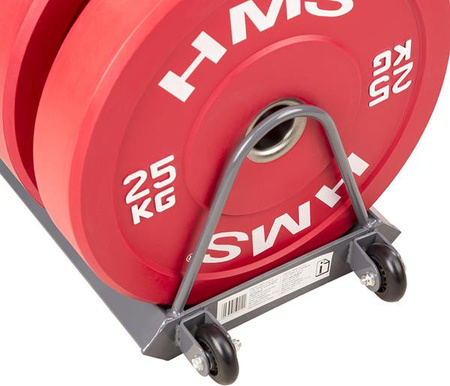 Wózek stojak na kółkach z uchwytem na obciążenia HMS Premium