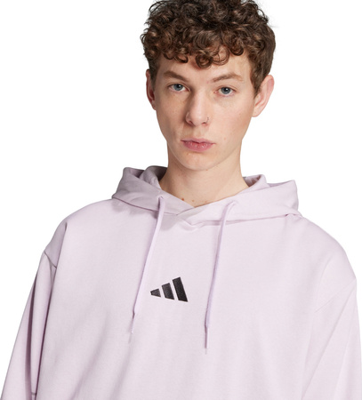 Bluza męska adidas Essentials Feelcozy Fleece różowa IN6065