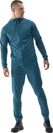 Spodnie męskie 4F M682 morska zieleń melanż 4FWAW24TFTRM682 46M