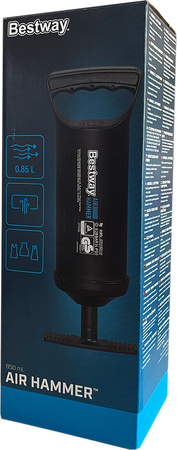 Pompka kempingowa turystyczna Bestway Air Hammer 12'' wysokość 30cm