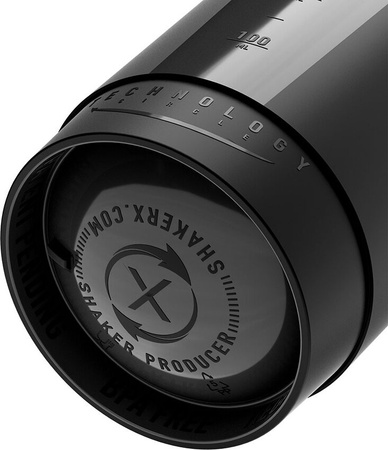 Bidon shaker NO10 600 ml czarny