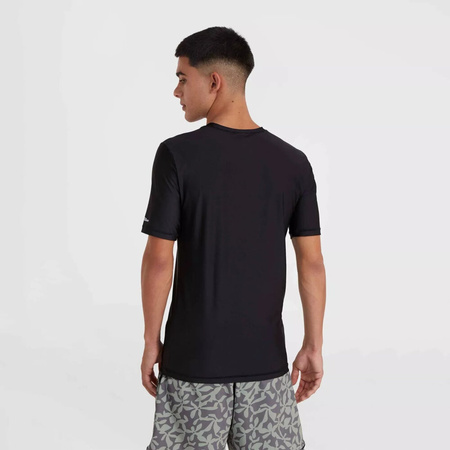 Męska koszulka uv O'neill ESSENTIALS CALI S/SLV SKINS black out rozmiar L