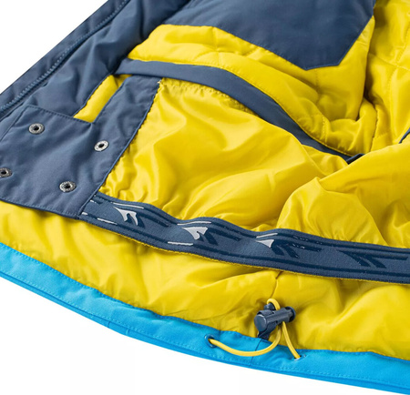 Męska kurtka narciarska ocieplana Hi-tec Namparo insignia niebieska rozmiar XXXL