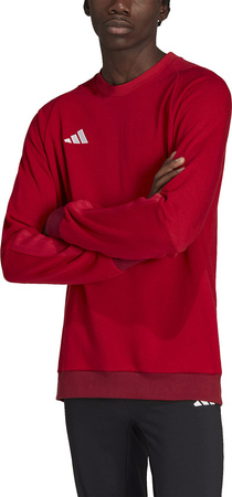 Bluza męska adidas Tiro 23 Competition Crew czerwona HI4709
