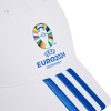 Czapka z daszkiem adidas UEFA EURO24 Official Emblem biała IT3314