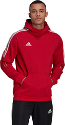 Bluza męska adidas Tiro 21 Sweat Hoody czerwona GM7353