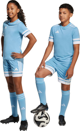 Spodenki dla dzieci adidas Squadra 25 błękitne JJ2426
