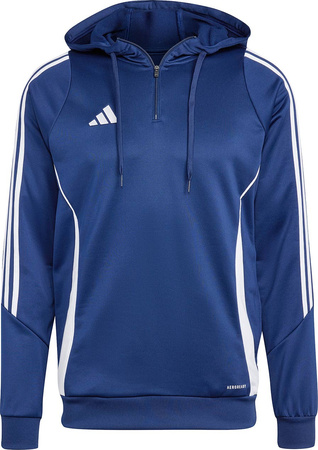 Bluza męska adidas Tiro 24 Training Hoodie niebieska IR9398