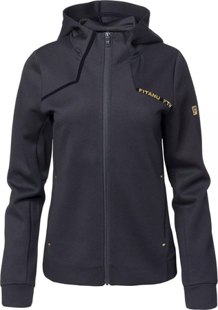 Damska bluza casualowa rozpinana z kapturem Fitanu Norve W rozmiar S