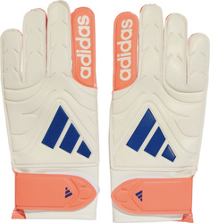 Rękawice bramkarskie adidas Copa Glove Club biało-pomarańczowe JN5339
