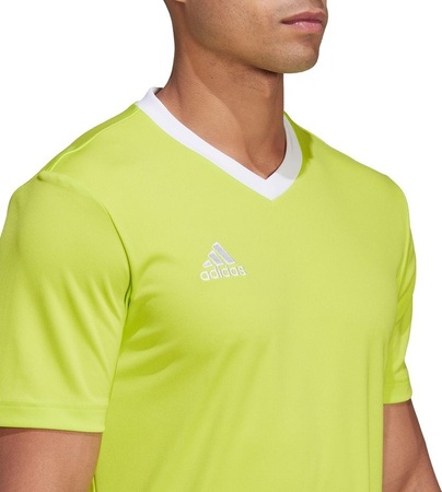 Koszulka męska adidas Entrada 22 Jersey limonkowa HC5077
