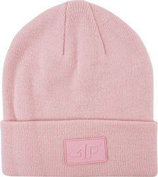 Czapka dla dzieci zimowa ciepła 4F U653 jasny róż 4FJWAW25ACAPU653 56S