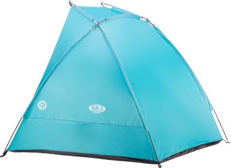 Namiot plażowy Nils Camp NC8030 260X120X120 cm turkusowy