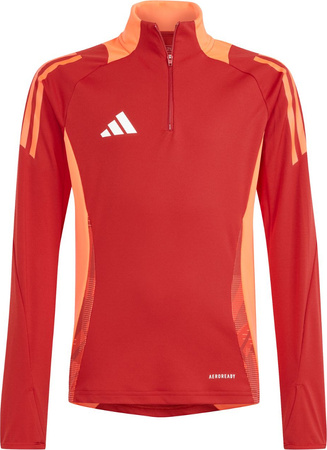 Bluza dla dzieci adidas Tiro 24 Competition Training Top czerwono-pomarańczowa IS1652