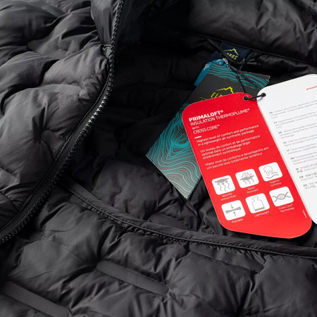 Męska kamizelka z kapturem pikowana Elbrus Mines Vest Primaloft rozmiar S