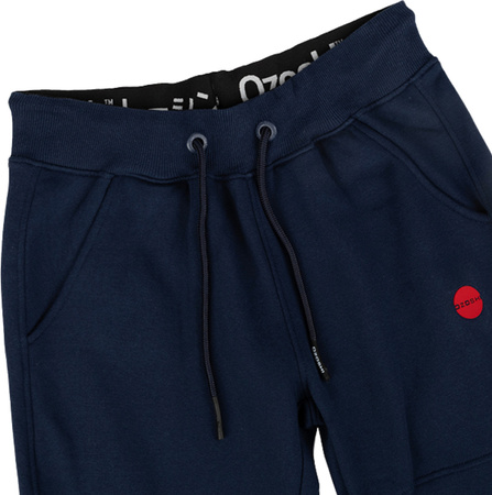 Spodnie męskie Ozoshi James granatowe OZ93943