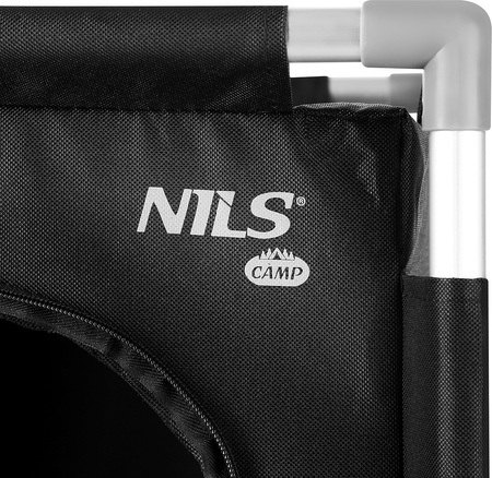 Szafka turystyczna kempingowa Nils Camp NC3031 składana czarna 67x43x34cm