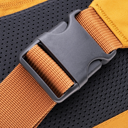 Saszetka torebka nerka biodrowa na pas Iguana Edgos pomarańczowa